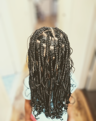 Kids Knotless Braids