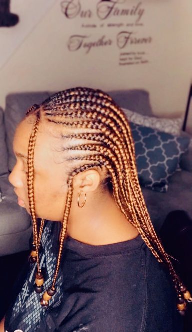 Fulani Cornrows $100